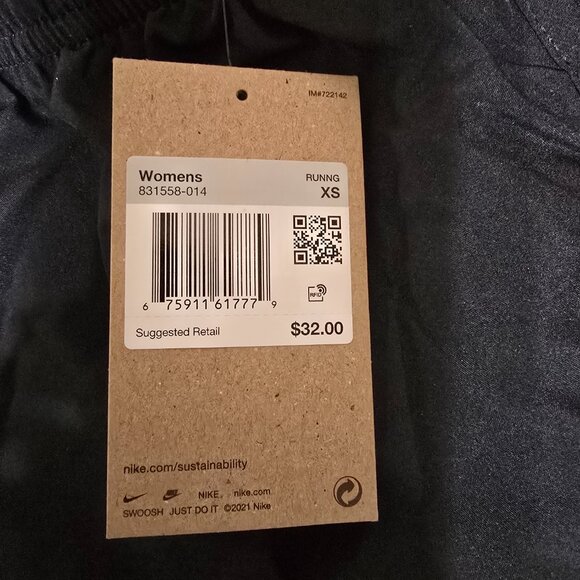 NWT Nike Tempo Brief Lined Running Shorts Dri-Fit - Womens Size X-Small - Picture 4 of 5